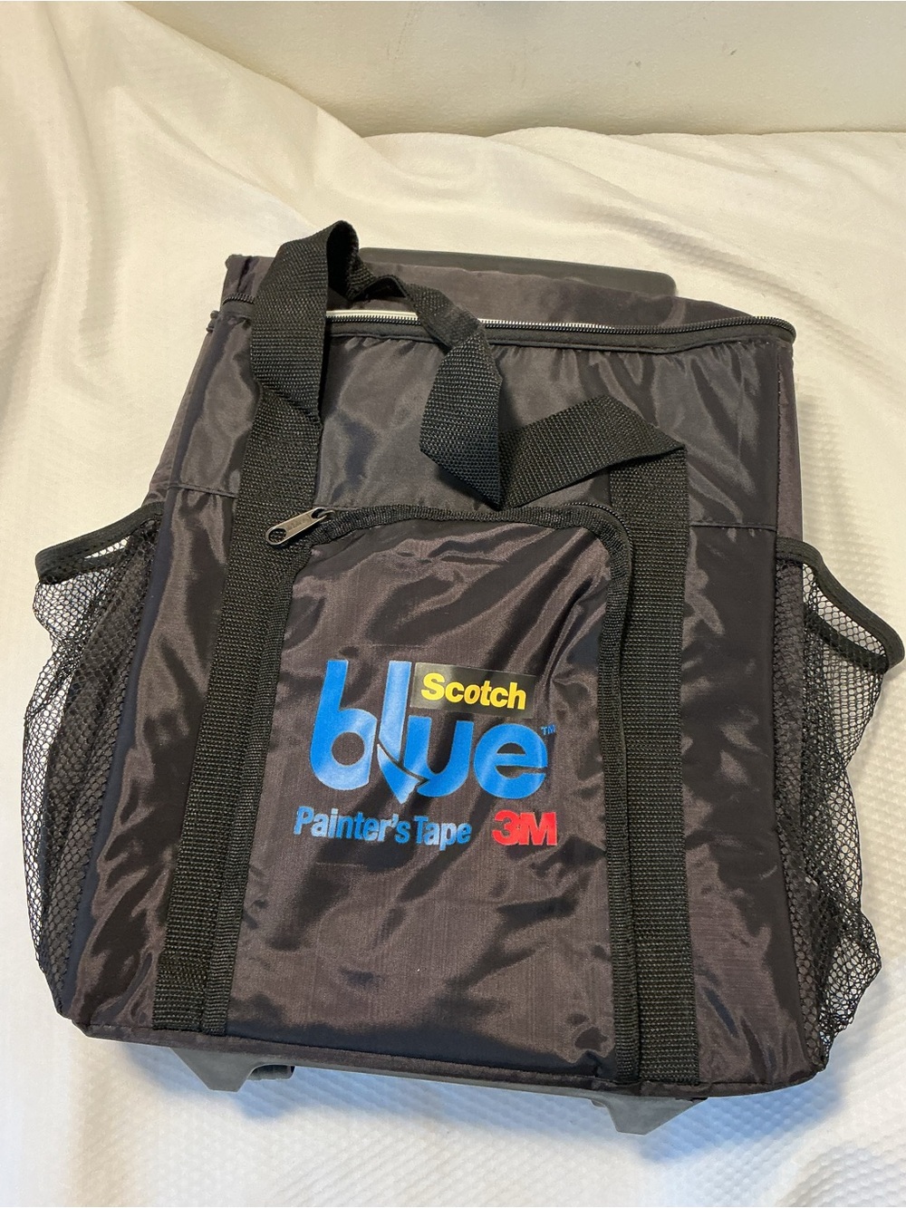 Cooler 3M Scotch Blue Black Painter's Tape Duffel Tote .